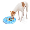 Mr. Peanut&#39;s Interactive Slow Feed Dog Bowl, Fun Healthy Bloat Stop Feeder (Medium)