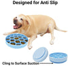 Mr. Peanut&#39;s Interactive Slow Feed Dog Bowl, Fun Healthy Bloat Stop Feeder (Medium)