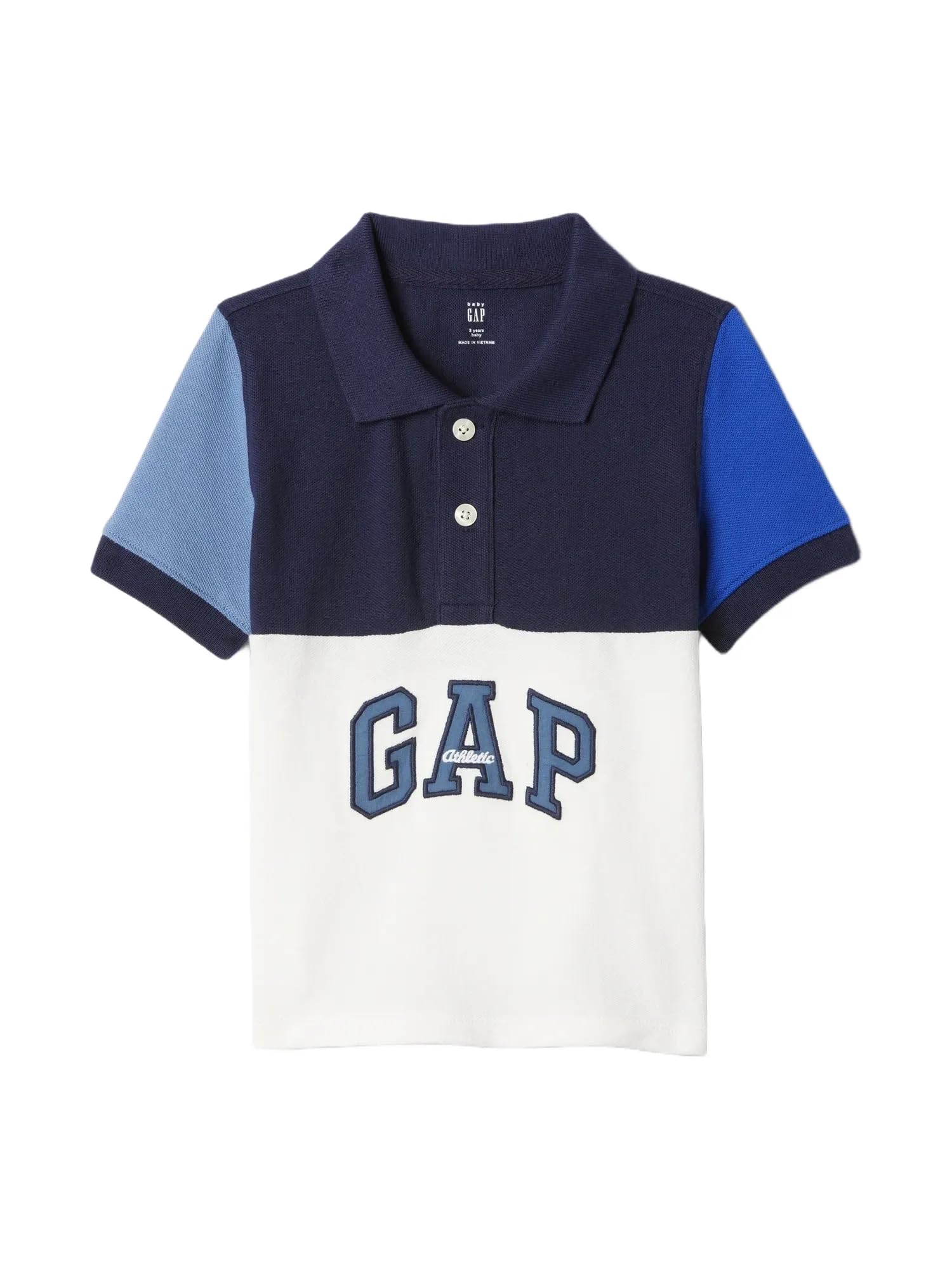 GAP Boys' Short Sleeve Logo Polo Shirt