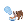 Mr. Peanut&#39;s Interactive Slow Feed Dog Bowl, Fun Healthy Bloat Stop Feeder (Medium)