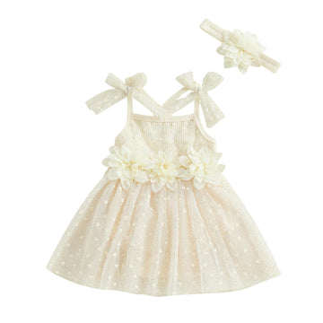 Baby Girl Clothes Daisy Ribbed Bodysuit Sleeveless Romper Dress Summer Outfit for Girls Newborn 3 6 9 12 18 Months