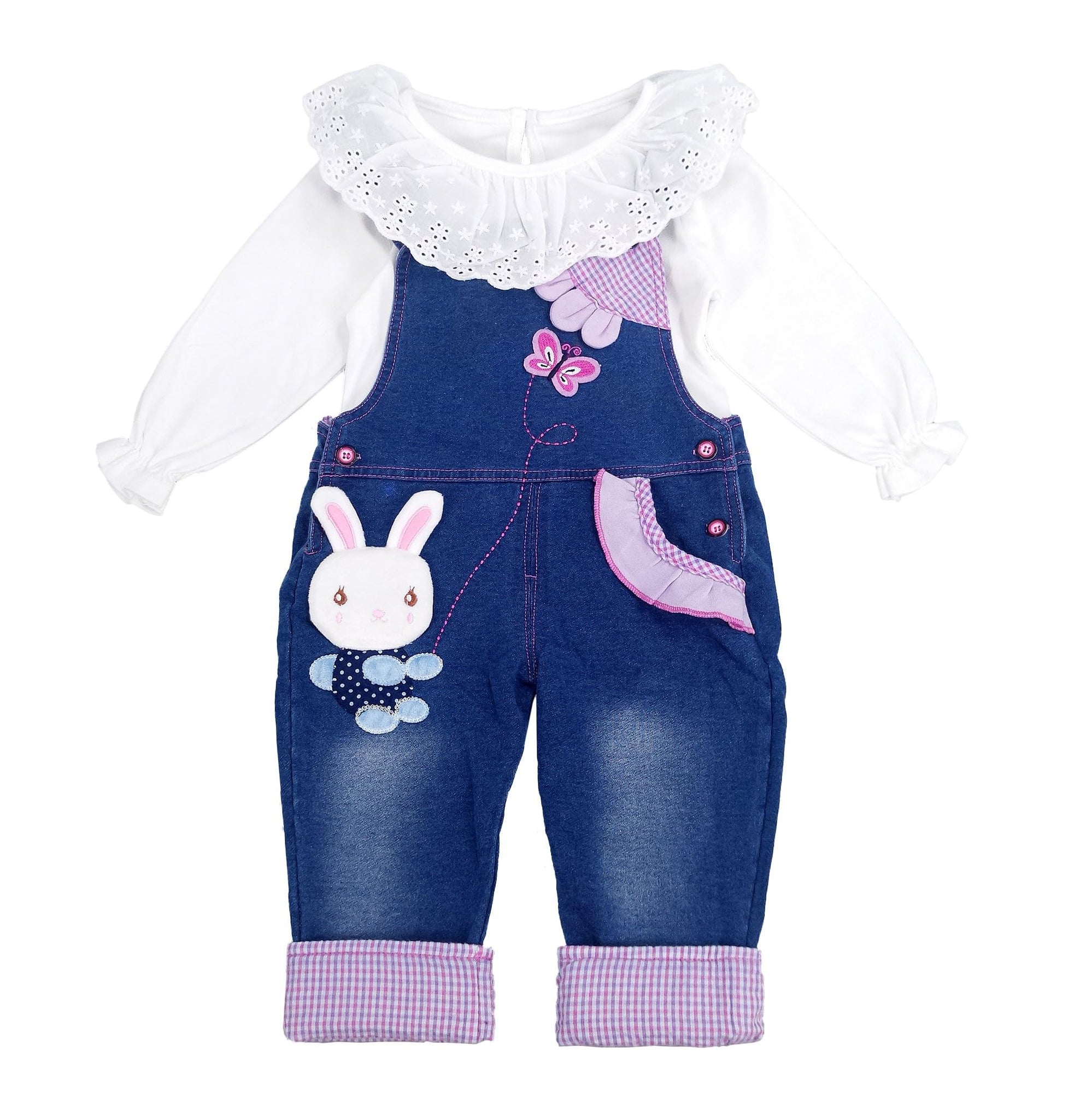 Baby Pant Set,Toddler Overall Set,Little Girl Overall Shirt Cute Cartoon