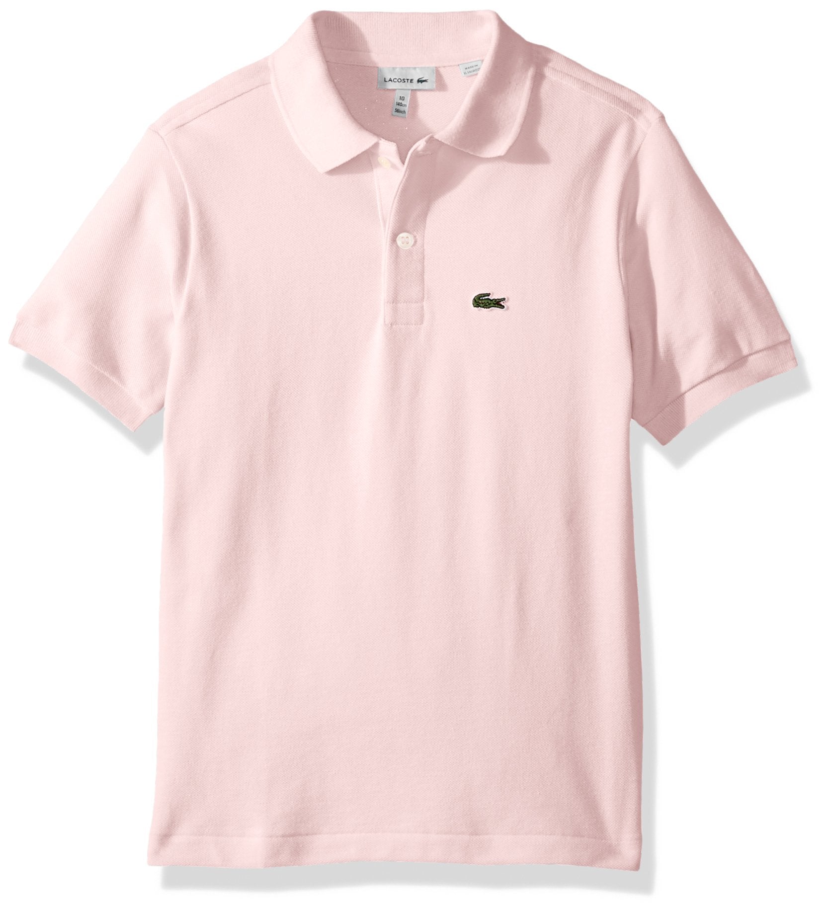 Lacoste Boys' Short Sleeve Classic Pique Polo Shirt