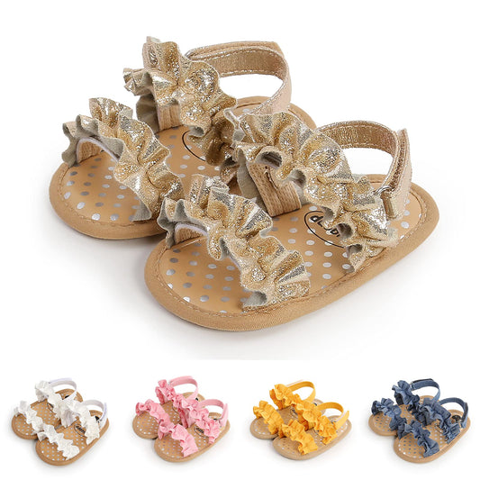 Infant Baby Girls Boys Summer Sandals Premium Unisex Non Slip Rubber Soft Sole Breathable Toddler First Walker Outdoor Beach Shoes