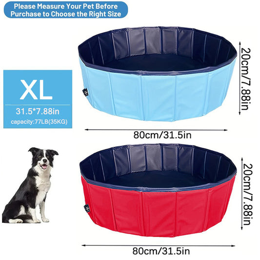 Jetjow-Foldable Dog Swimming Pool