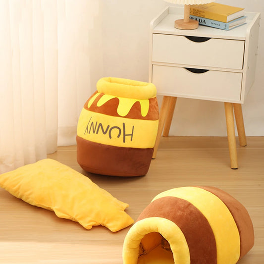 HoneyPod - Honey Pot Cat Bed